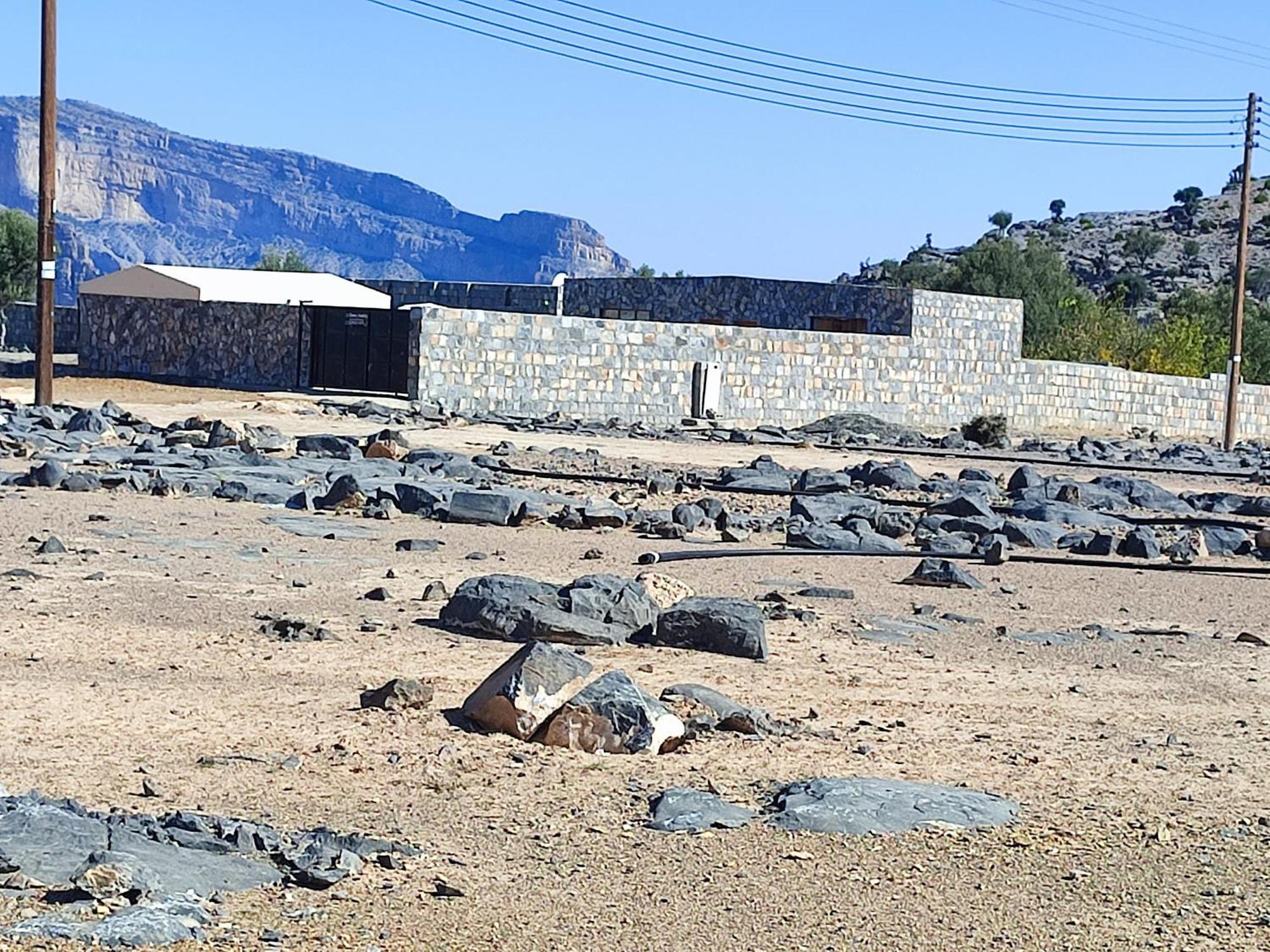 Stone Rest House Jebel Shams Al Hamra Exterior photo